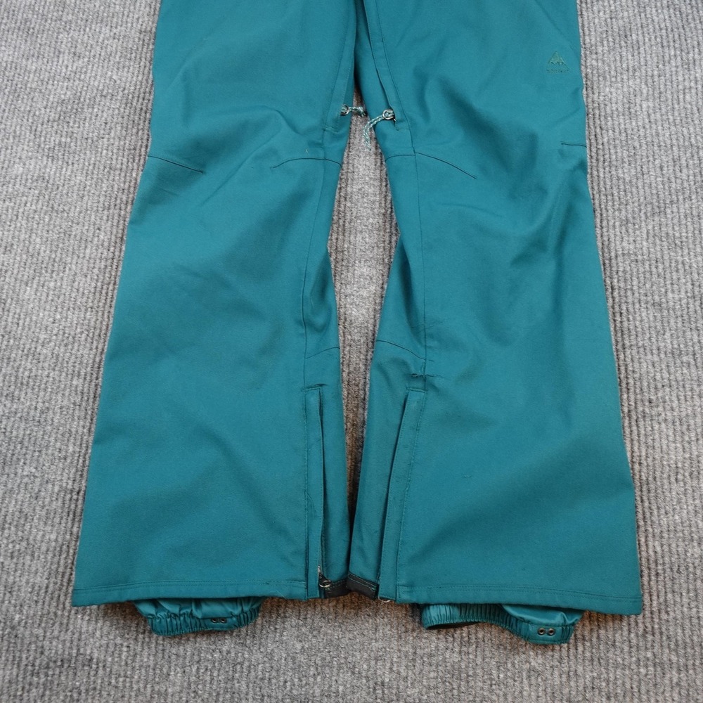 Burton Snow Pants Womens Medium Green Living Lining ThermacoreECO Ski Snowboard - Picture 2 of 11